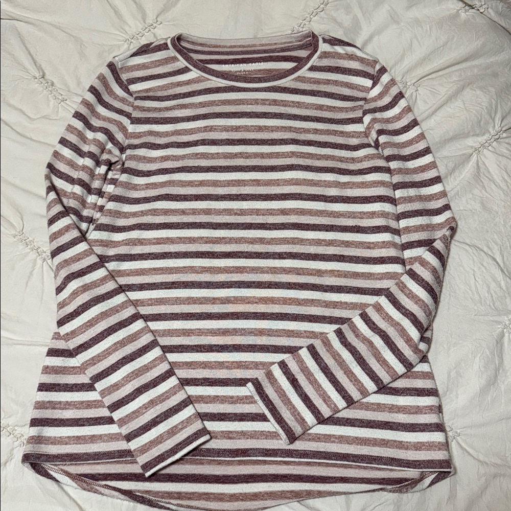 American Eagle Striped Tee